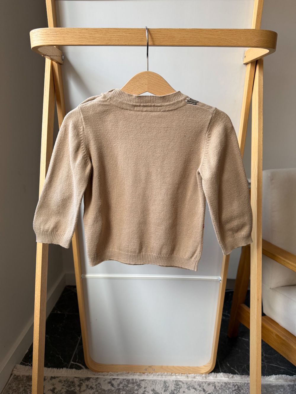 Клетчатый джемпер Burberry, 86