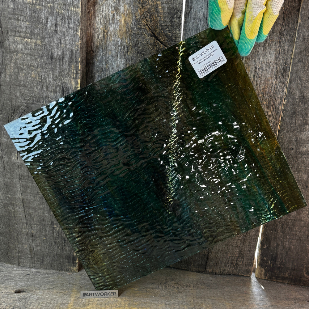 Стекло зеленое Juying Stained Glass 02349-85/R23 по лучшей цене