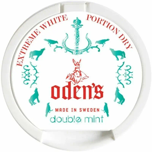 М. Жевательный табак Odens Дабл Минт 16 гр