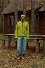 Худи Called a Garment Grid-Tex Hoodie "Golden Olive"