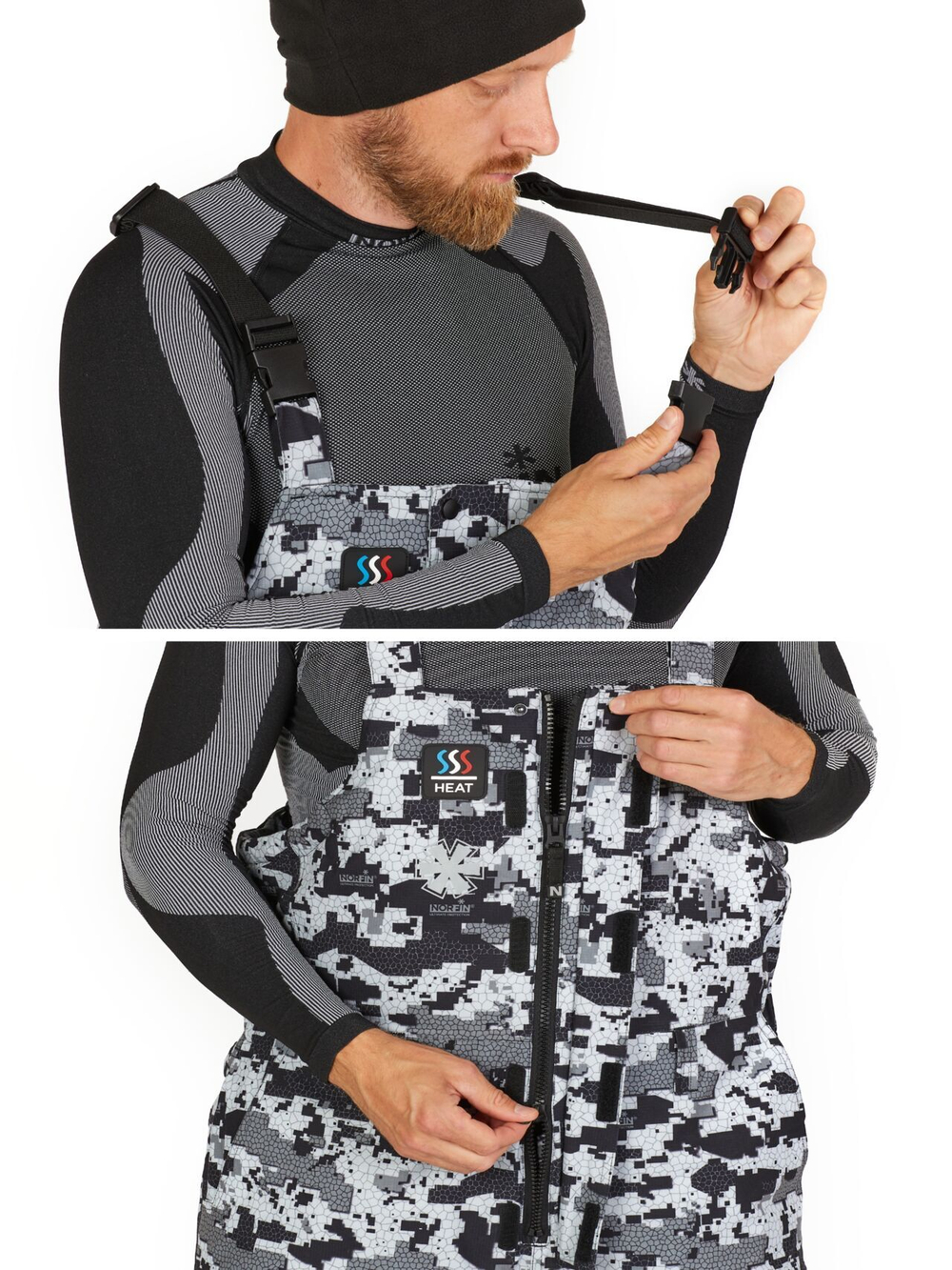 Костюм зимний Norfin EXPLORER 2 CAMO HEAT L