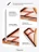 Чехол книжка для iPad Air 11" / Air 4/5 (10.9") Gurdini Milano Series Orange