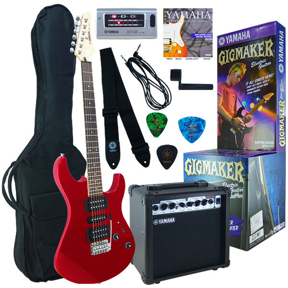 Yamaha ERG121GPII METALLIC RED Гитарный набор