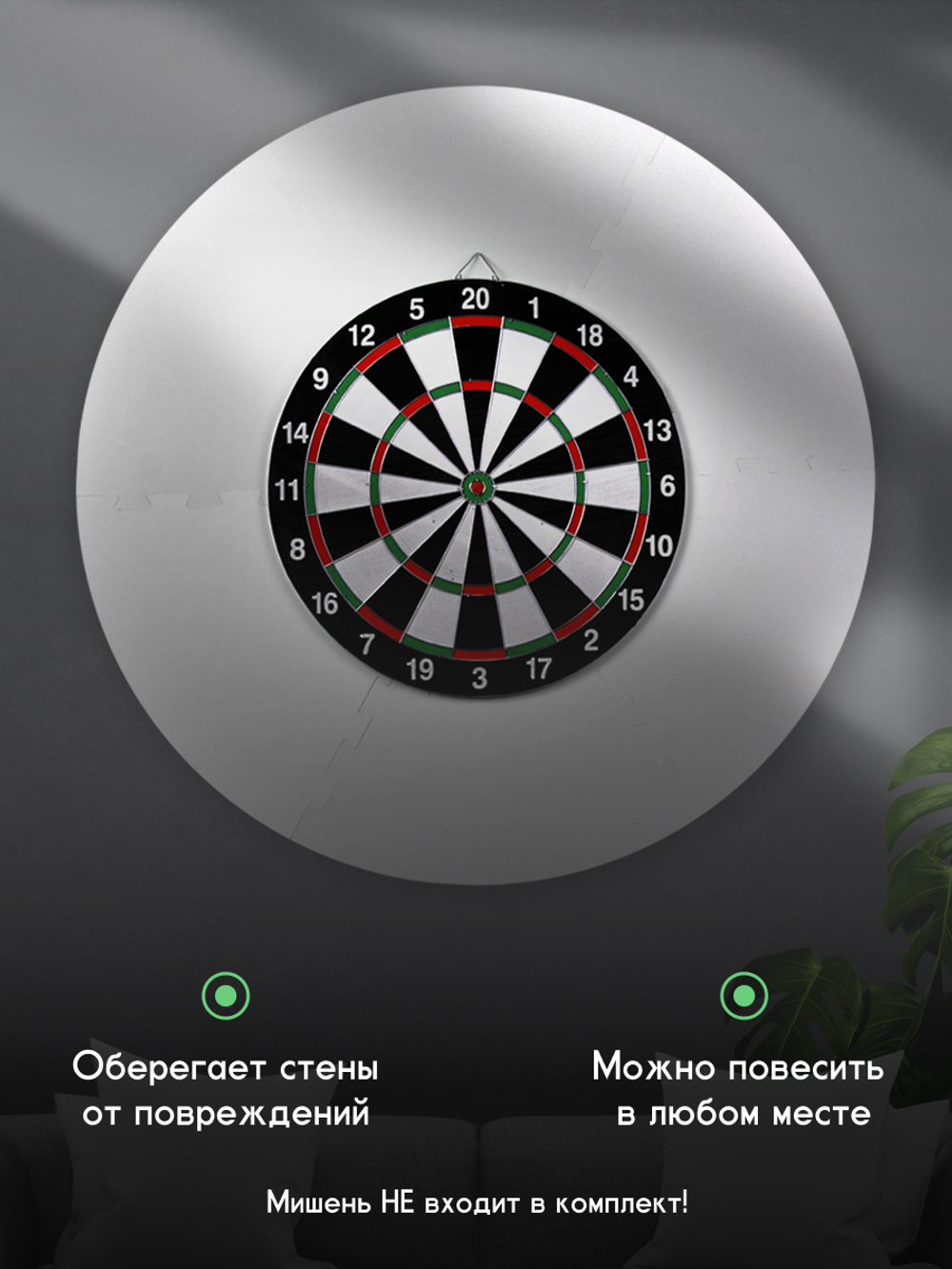 Защитное поле для Дартса 100 см