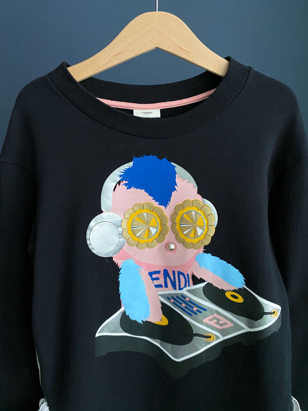 Хлопковое платье Fendi, 128