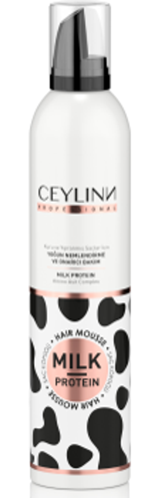 Мусс для волос CEYLINN с молочным протеином , 300 мл