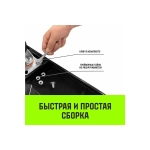 Тележка ручная платформенная металлическая 600кг 650*1100 колеса резиновые 150мм HITCH SZ086116