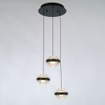 Подвесной светильник MD22030002-3A black/clear