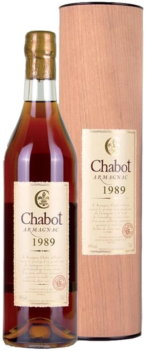 Арманьяк Chabot 1989, 0.7 л.