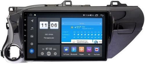 Магнитола для Toyota Hilux 8 2015-2023+ - ZX501R10-7862 Android 10, Быстрая, SIM-слот