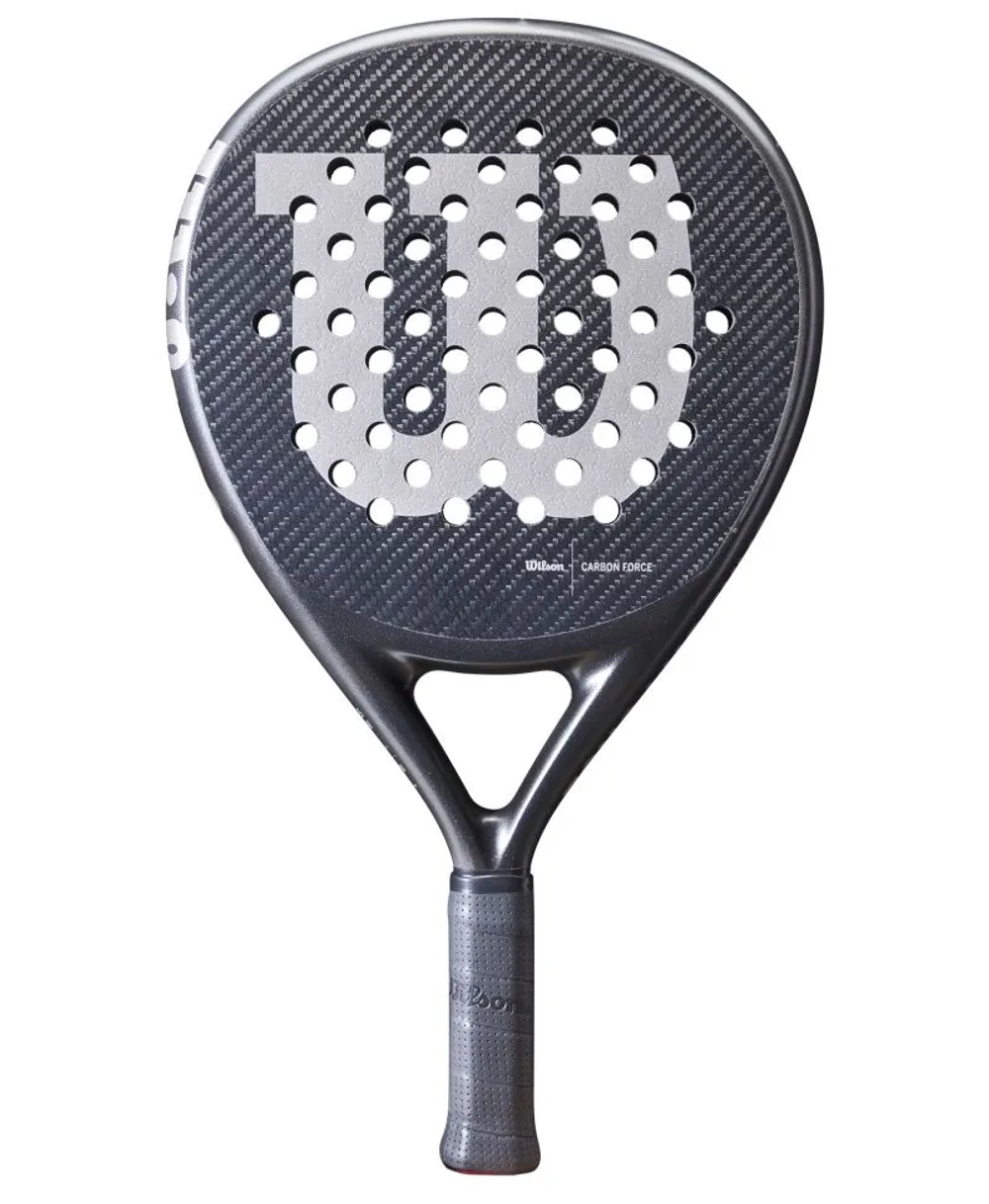 Ракетка для Padel Wilson Carbon Force LT Padel - black/grey