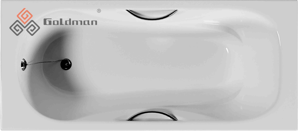 Ванна чугунная Goldman Massi Pro II 1500x750x420мм [GC15075]