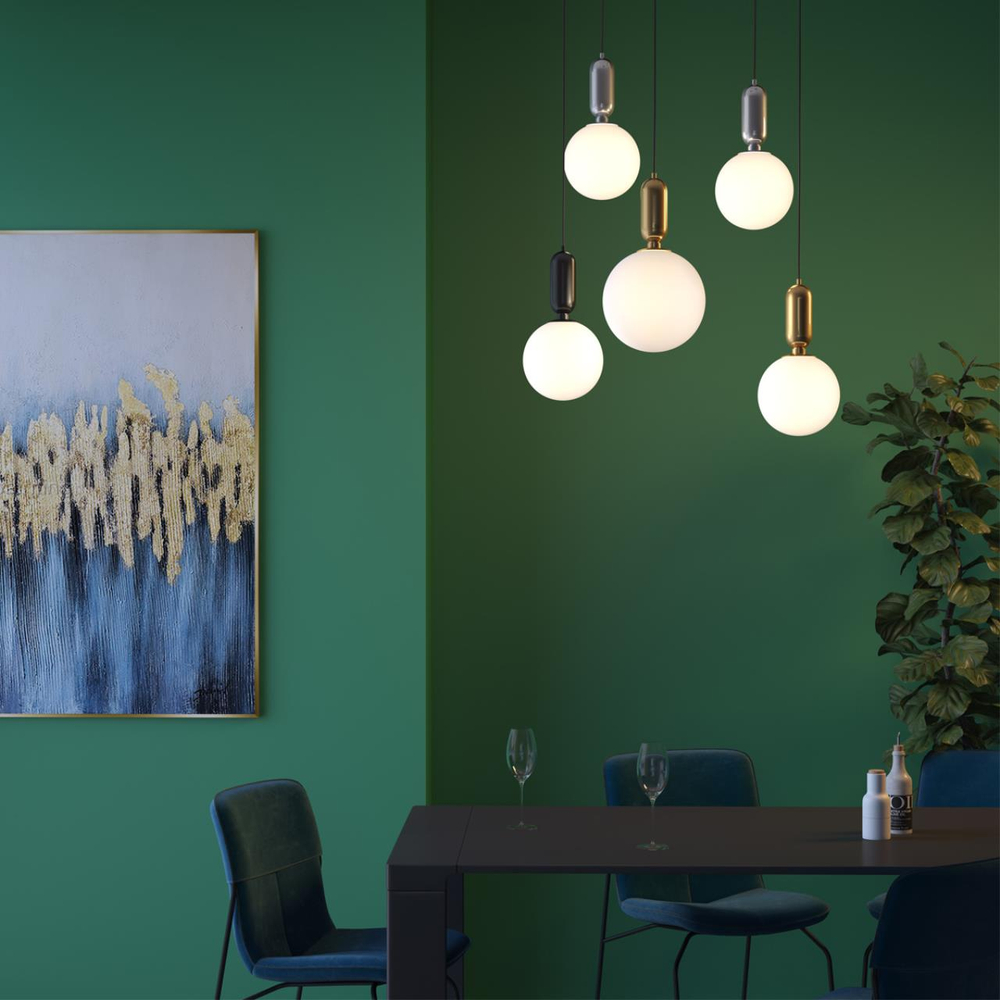 4671/1 PENDANT ODL20 393 черный/белый Подвес E27 1*40W (тип лампы СВЕЧА ) 220V OKIA