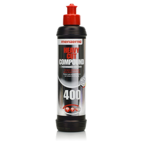 Мenzerna Heavy Cut Compound 400 IMPROVED FORMULATION.Универсальная высокоабразивная паста 250мл.