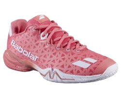 Женские кроссовки для бадминтона/сквоша Babolat Shadow 4 - shell pink/white