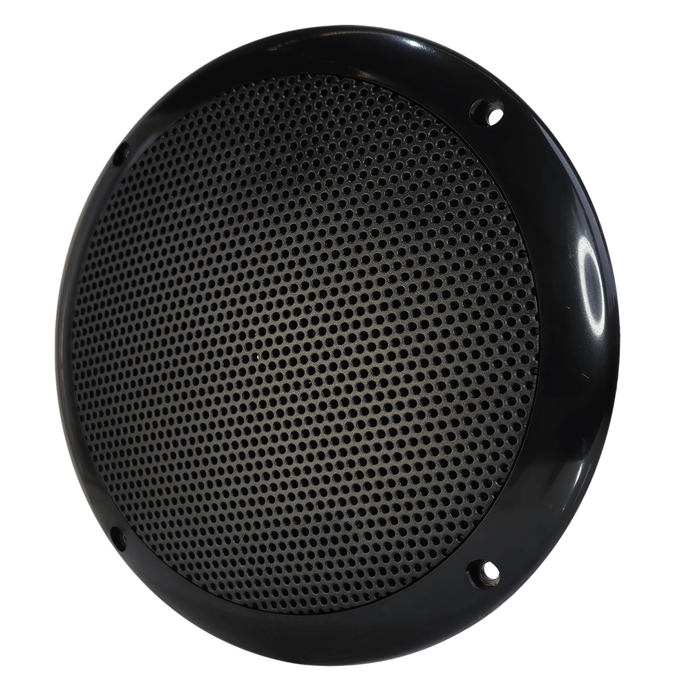 Комплект влагостойкой акустической системы для бани, сауны и хамама SENSOR Black VISATON 2