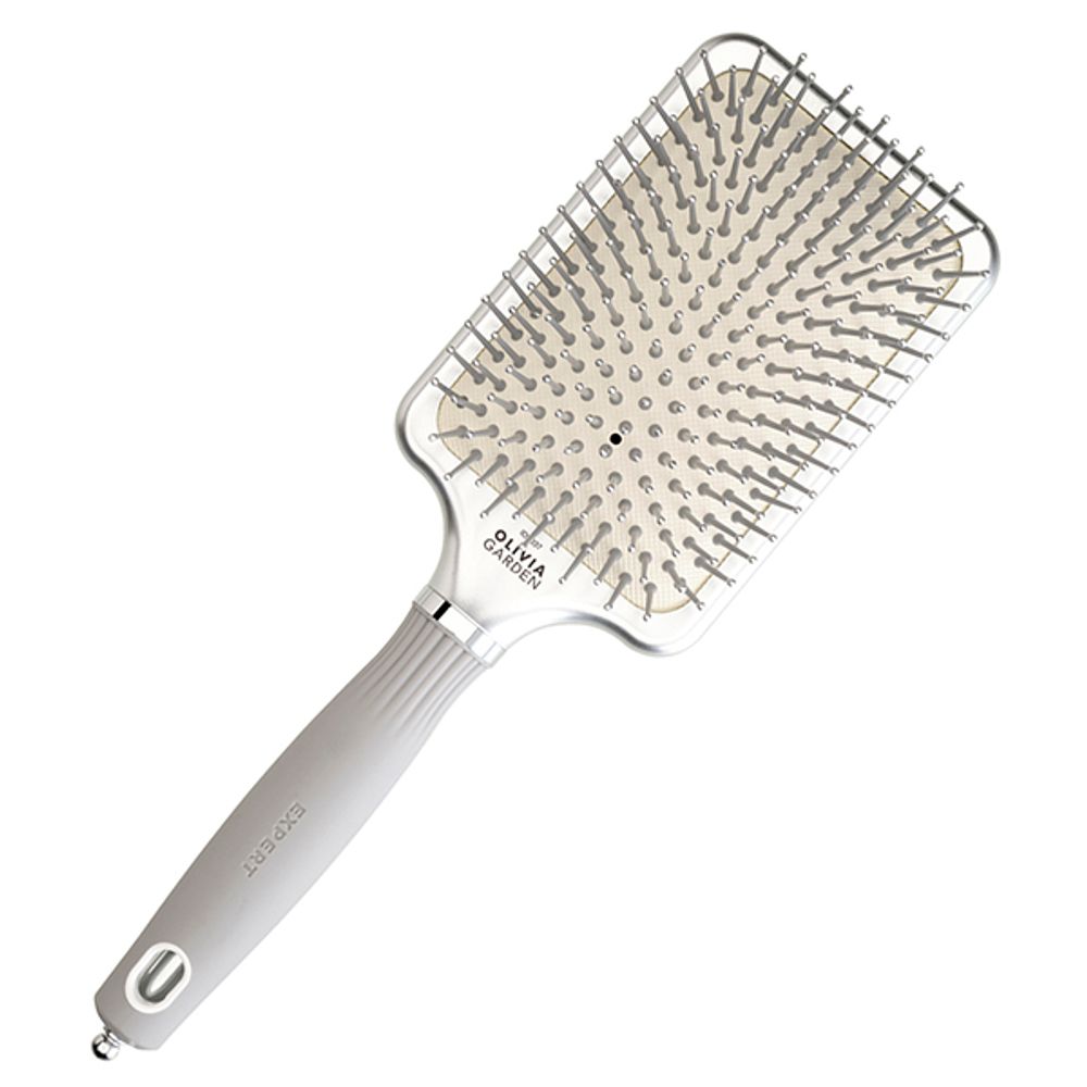 Щетка EXPERT CARE RECTANGULAR Nylon Bristles Silver L Серый (08328) - 2