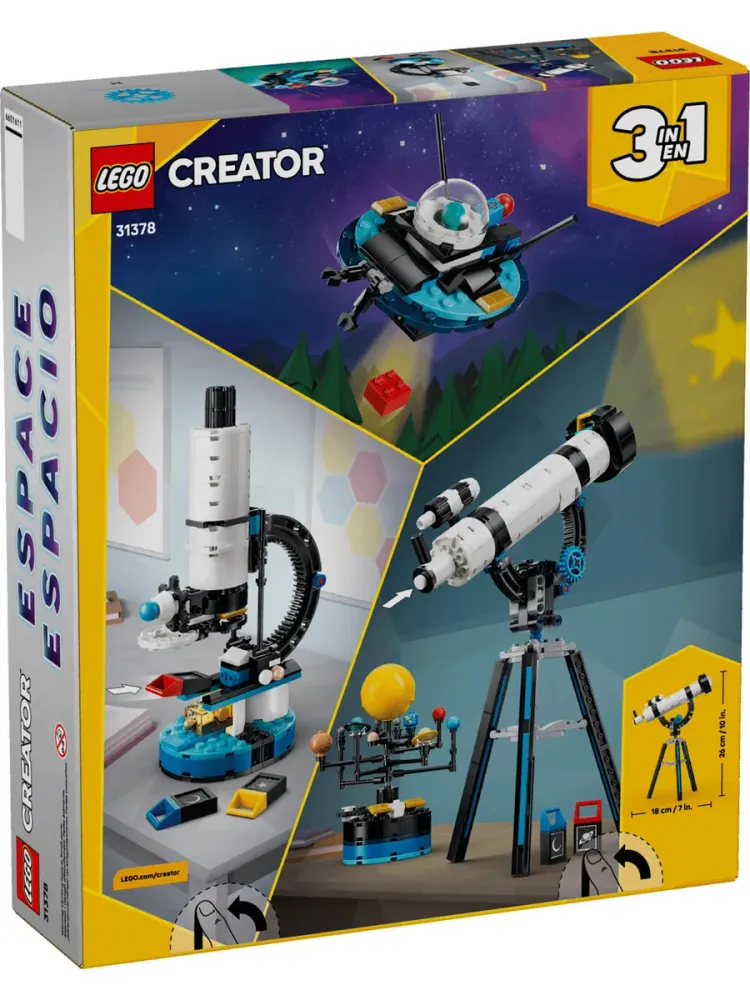 Конструктор Creator 31378 Телескоп 3в1