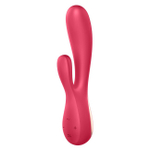 Нереалистичный вибратор Satisfyer Mono Flex, красный (Цвет: красный)