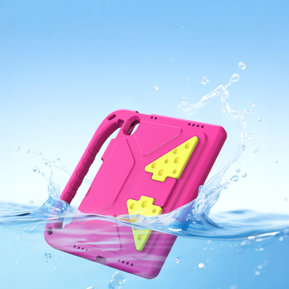 Детский чехол розового цвета на планшет iPad Air 11 (2024-) и Pro 11 (2024-), серия Puff Series Case от Dux Ducis