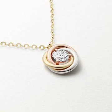 Подвеска Cartier Trinity pendant, 1 diamond
