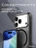 Чехол накладка iPhone 17 Pro Max / 18 Pro Max 6.9" Gurdini Shockproof Case with Magsafe Black