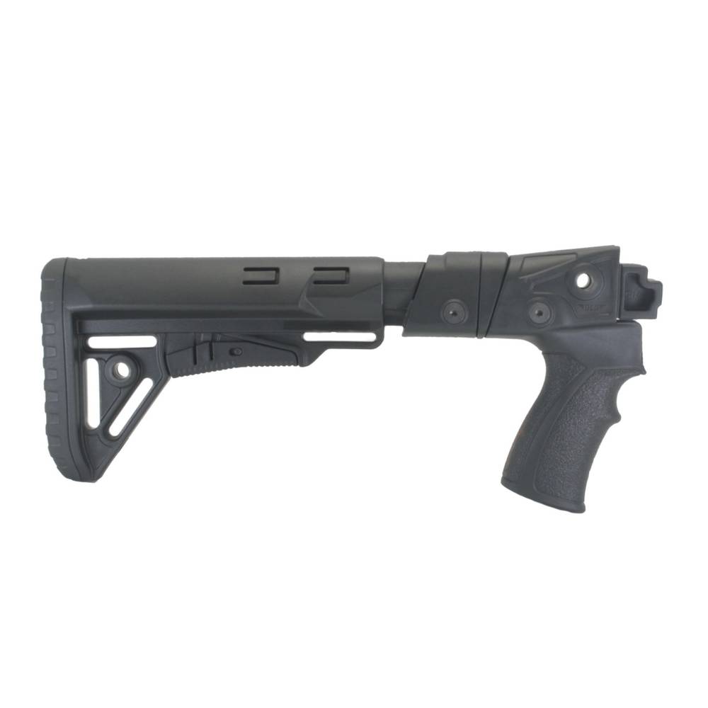Складной приклад на Сайгу 410, DLG Tactical. Черный