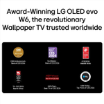Телевизор LG OLED77W6P Wallpaper Design