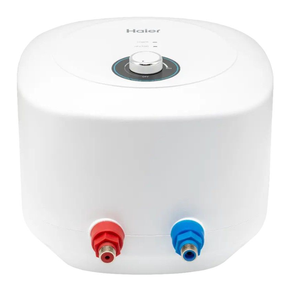Водонагреватель 10 л. накопительный электрический Haier ES10V-MQ1 над мойкой