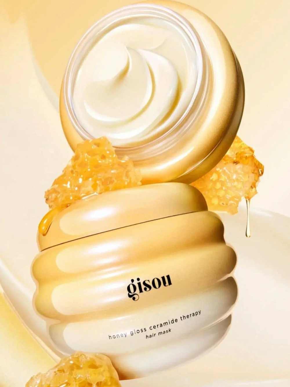 Gisou Honey Gloss Ceramide Therapy Hair Mask MINI