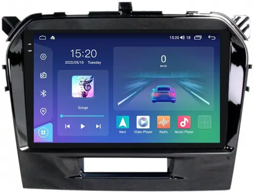 Магнитола для Suzuki Vitara 2015+ - Parafar PF996U2K на Android 13, Быстрая, QLED+2K, CarPlay, 4G SIM-слот