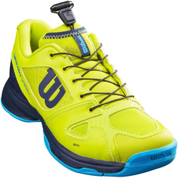 детские Кроссовки теннисные Wilson Rush Pro Junior QL - lime pop/navy blazer/barr reef