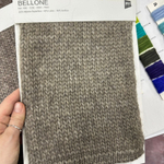 BELLONE - Pecci Filati; 25% baby альпака, 45% меринос, 30% п/а; 700м/100гр; col.706, цвет: темно-коричневый седой; S501; Есть бобинка: 490 гр