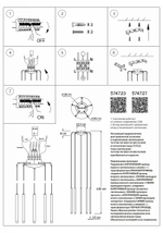 Подвесная люстра Lightstar Tubo L5T747143