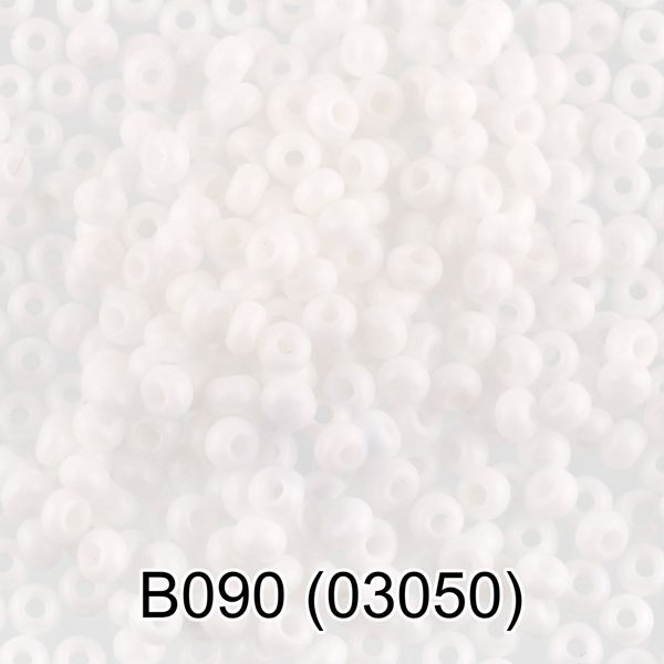 Бисер Gamma 10/0 (2.3 мм), 50 г (10х5 г), B090 белый, 03050, круглый 2