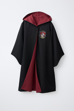 ZARA КАРНАВАЛЬНЫЙ ПЛАЩ HARRY POTTER ™, ЧЕРНЫЙ