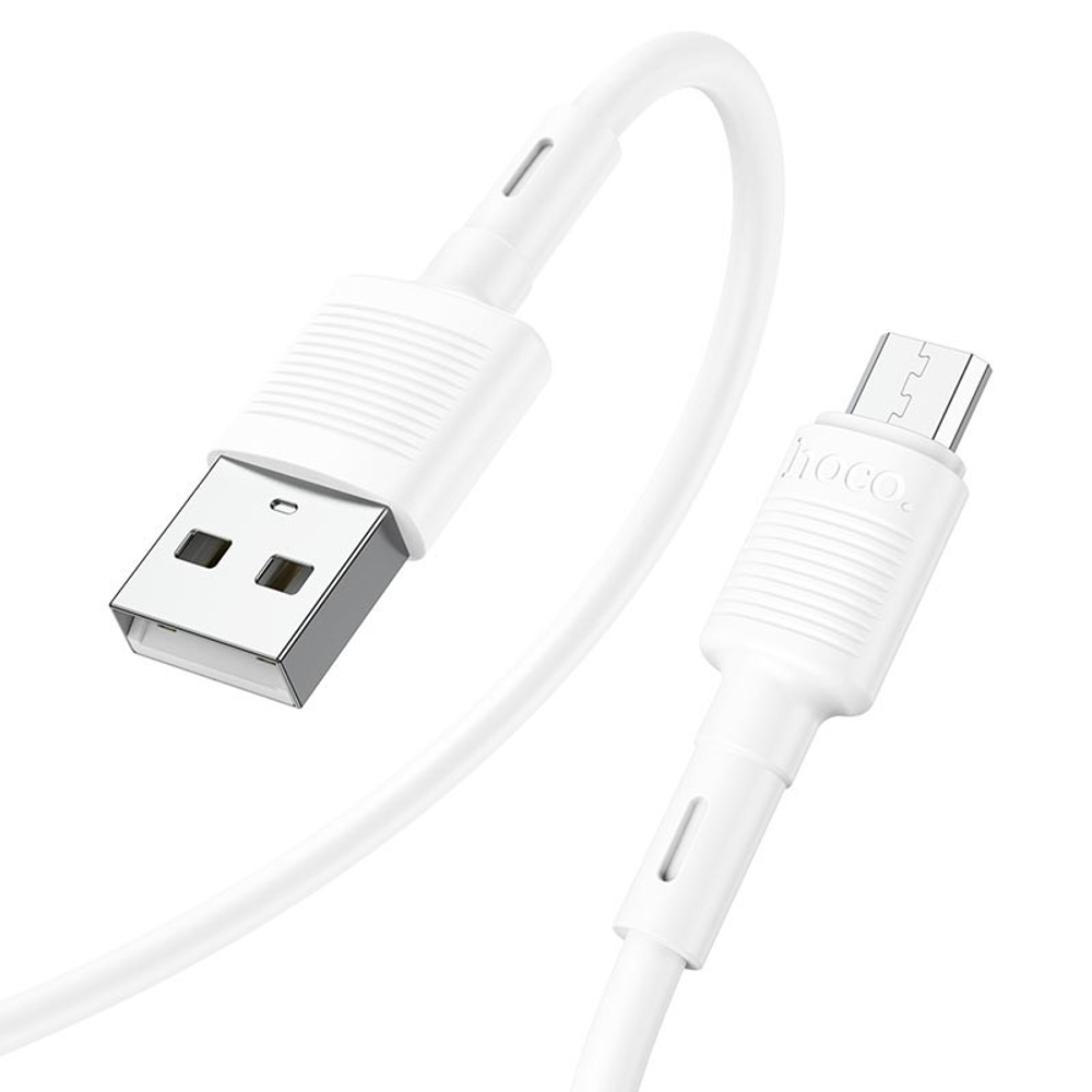 Usb Кабель-зарядка Micro Hoco X83 1м белый