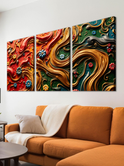 Картина karTTina "ГРАВИТАЦИЯ", 150 см х 70 см