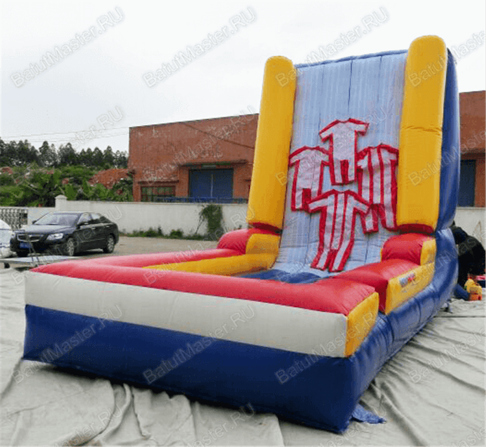 Надувной батут "Прилипала" 8*4*4 м