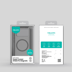 Чехол тонированный c встроенным круглым магнитом для Xiaomi Poco F8 Pro и Redmi K90, серия Super Frosted Shield Pro Magnetic (Clear version) от Nillkin