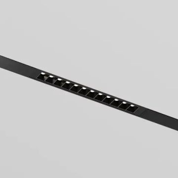Трековый линейный светильник 9W 3000К DK8101-BK чёрный Simple Grill Smart Denkirs