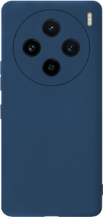 Мягкий Soft Touch чехол из силикона для VIVO X100 с бархатной подкладкой