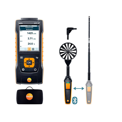 Testo 440dP. Комплект для вентиляции №1