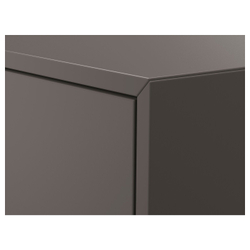 IKEA EKET  (ИКЕА ЕКЕТ)  -  Шкаф/2 ящика - тёмно-серый 35x35x35 см