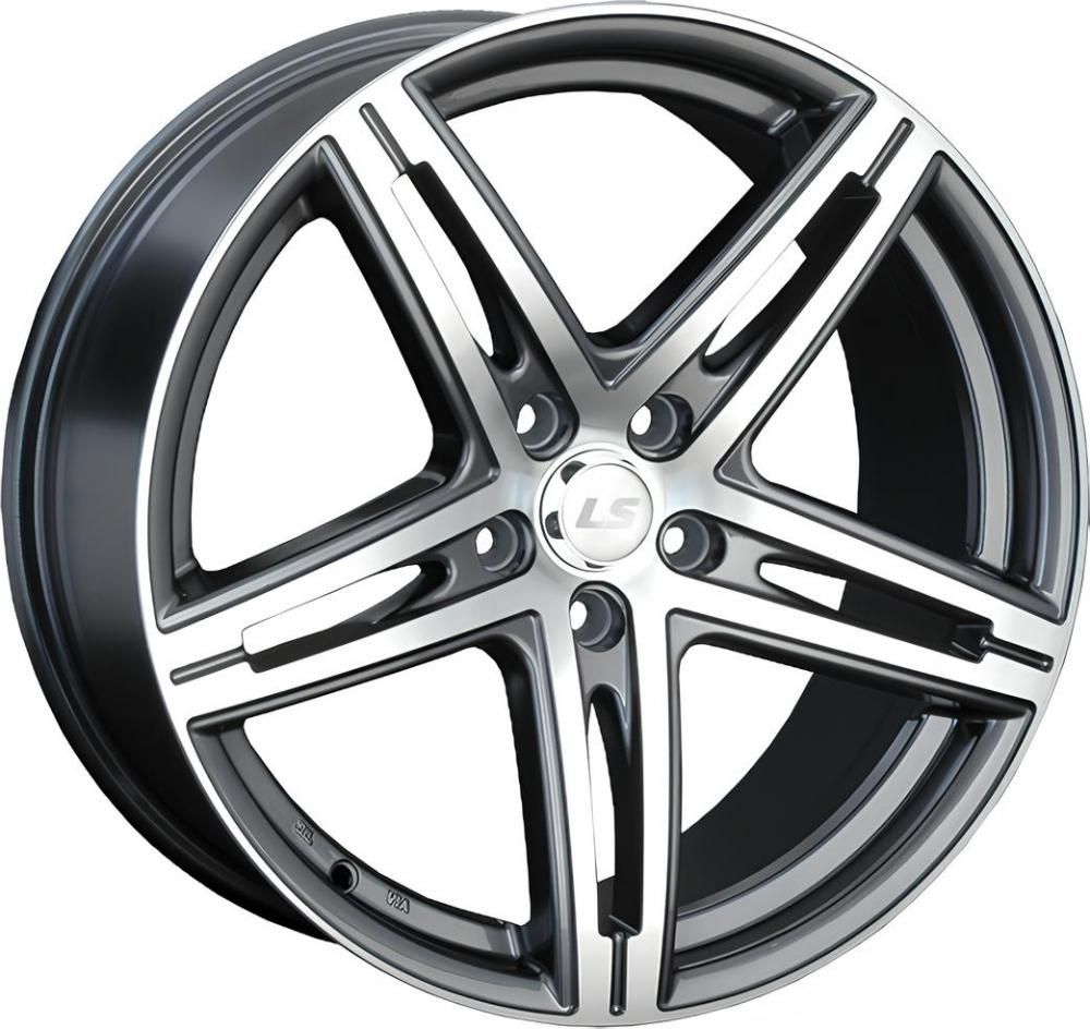 LS Wheels LS288 8x18 5x112 ET 25 Dia 66.6 (GMF)