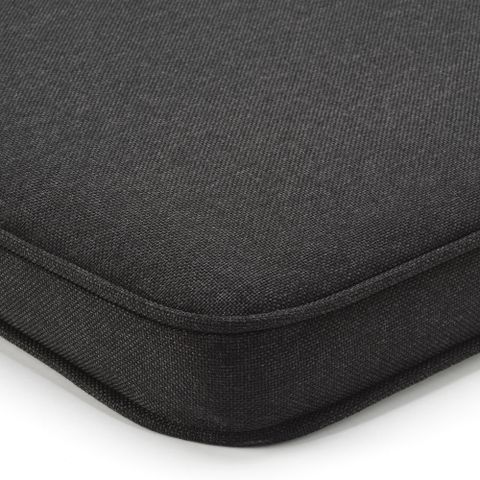 Подушка на стул IKEA JARPON / DUVHOLMEN (ЙЭРПОН / ДУВХОЛЬМЕН), Антрацит, 50х50 см