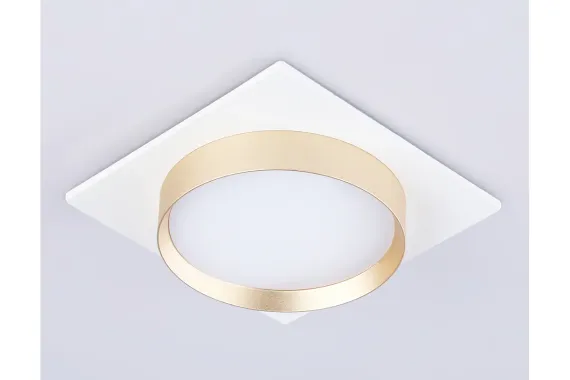 Светильник точечный Ambrella TN5230 GX53 белый/золото 42396