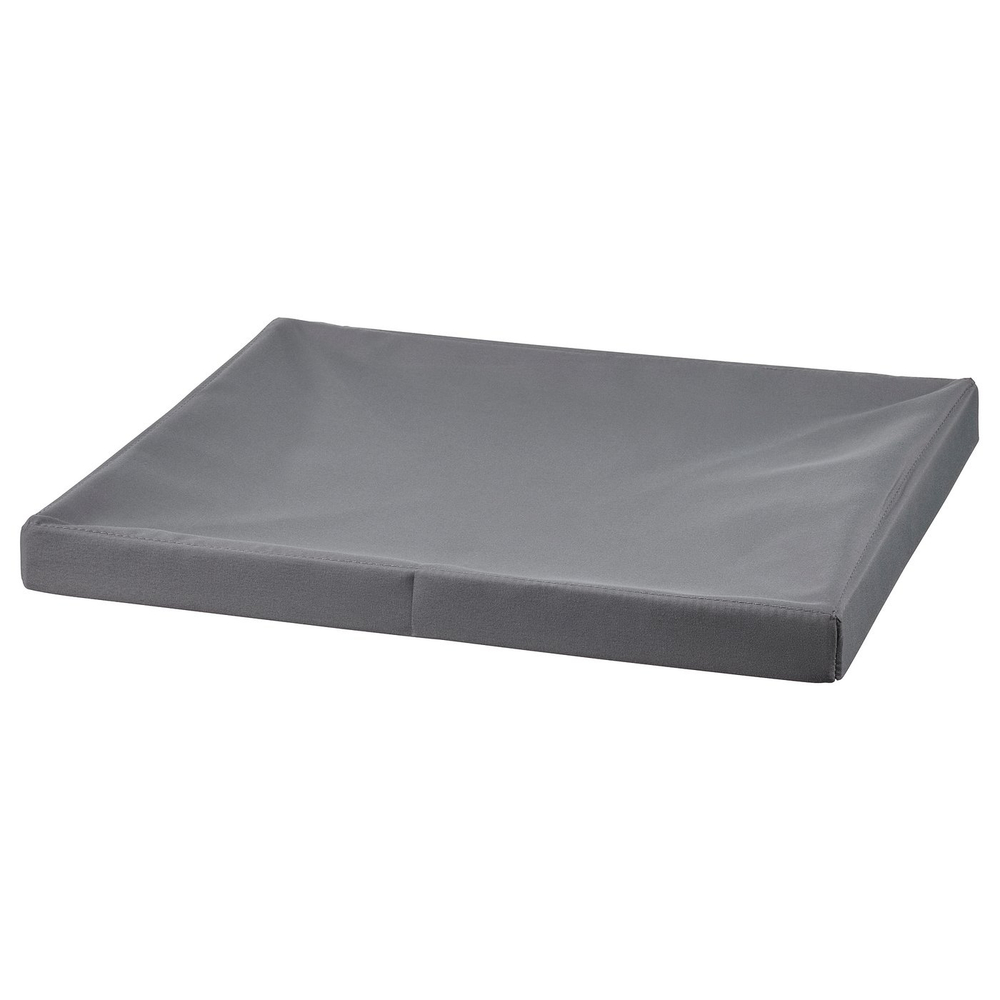 IKEA DRÖNA  (ИКЕА ДРЁНА)  -  Крышка - тёмно-серая тканевая 39x34 см