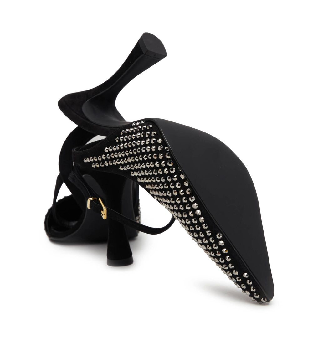 Кожаные туфли на шпильках LISETTE SLINGBACK Pinko - черный(100566 A0N6)