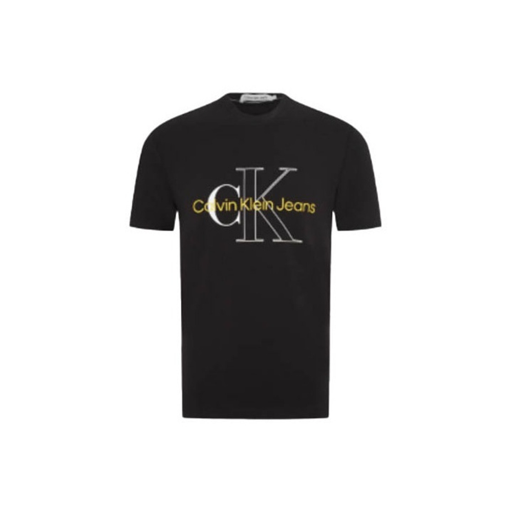 Футболка Черная с логотипом Calvin Klein Tee